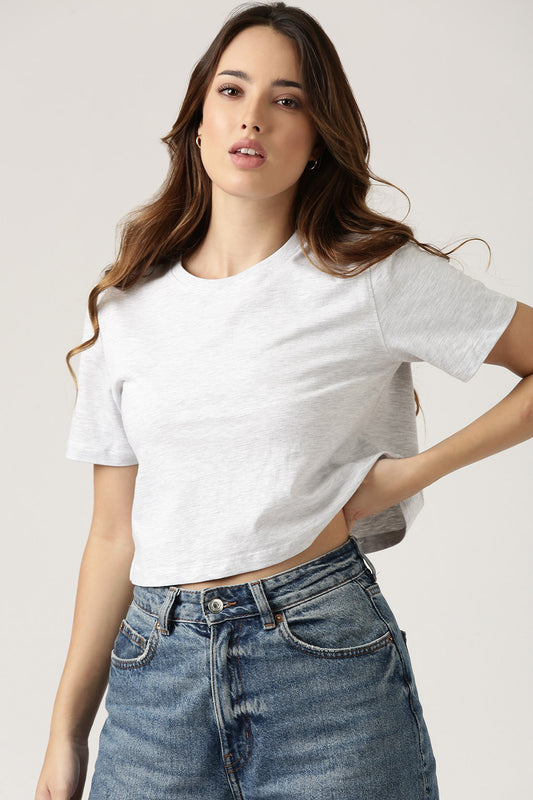 Light Grey Melange T-shirt