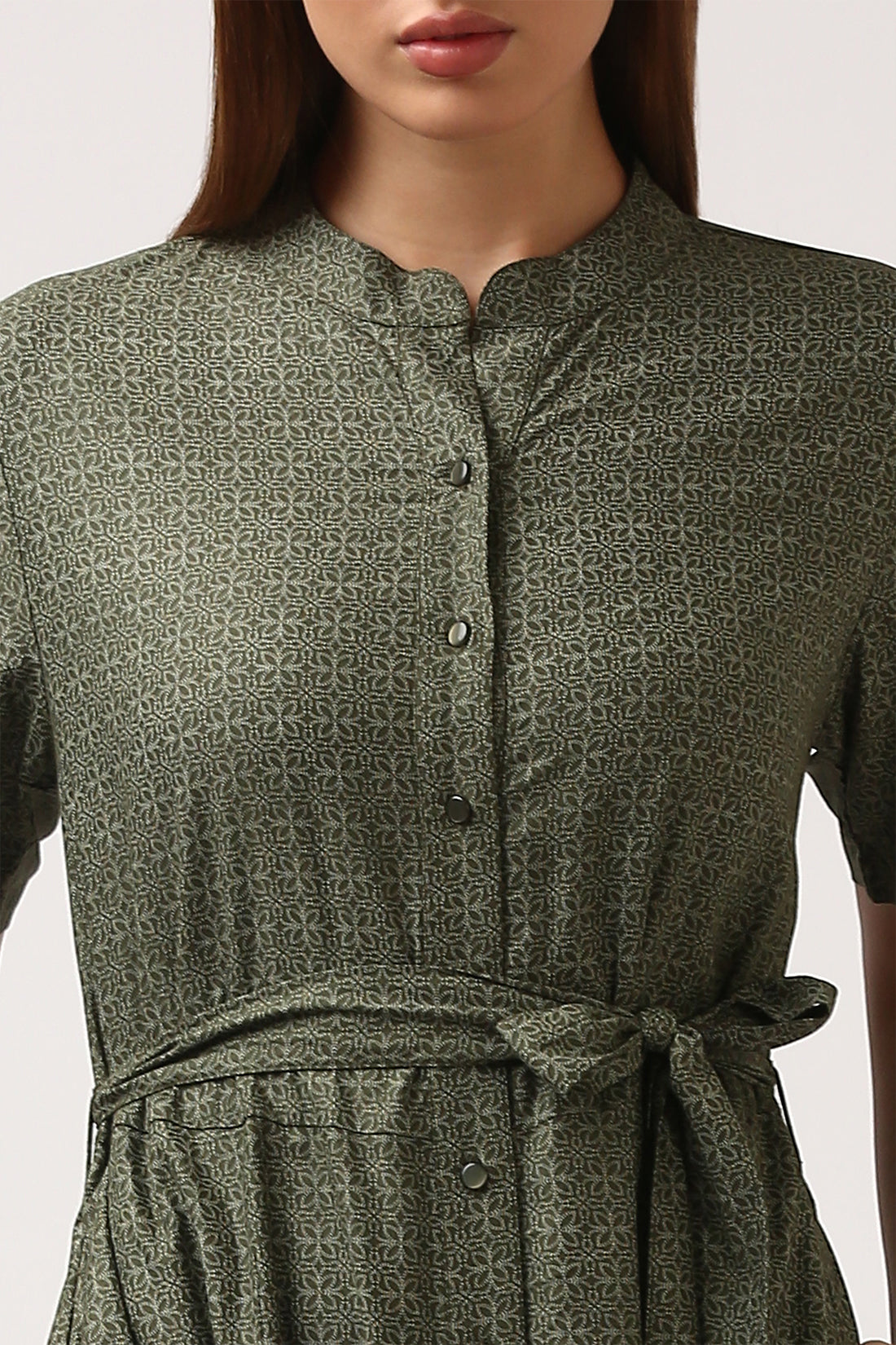 Olive Placket Dress
