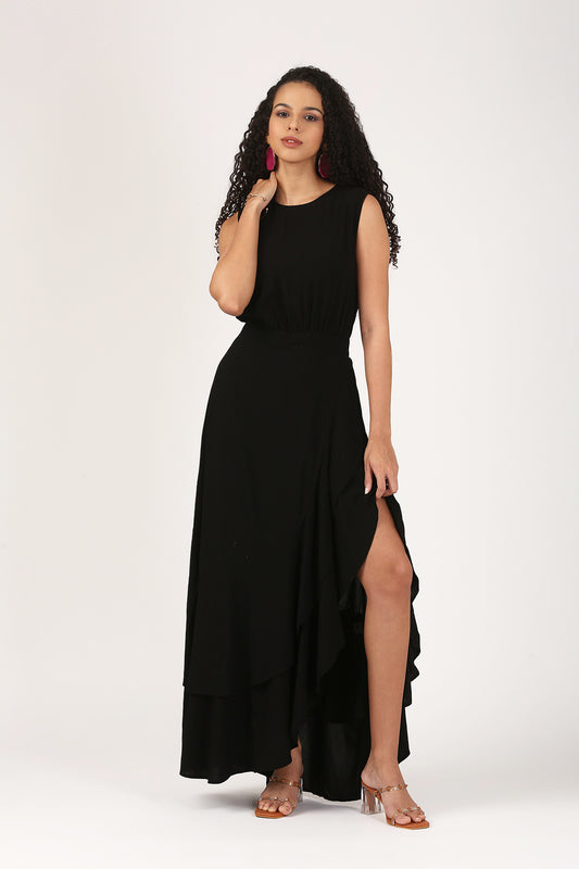 The Noir Reverie Dress- Resort & Evening Edit