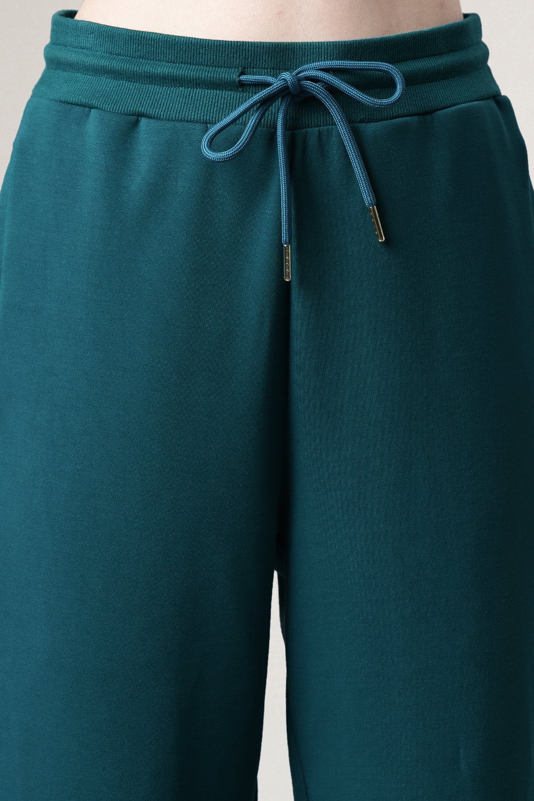 Green Straight Track Pant