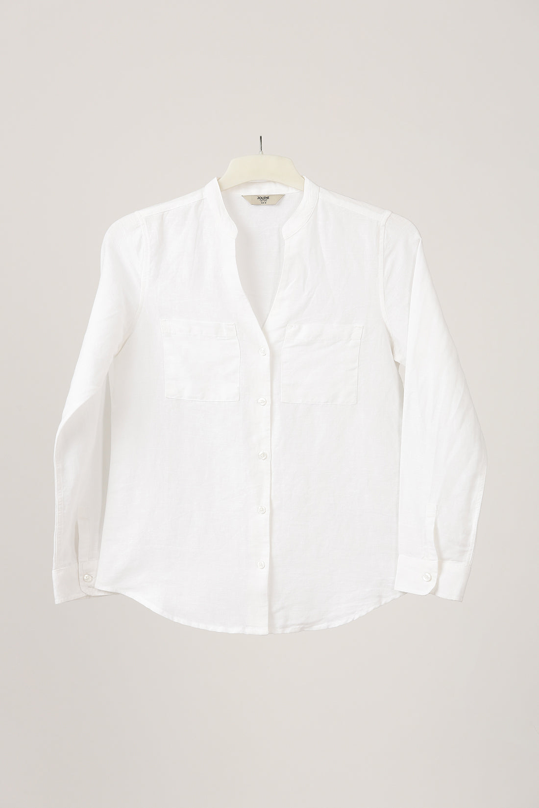 White Linen Casual Shirt