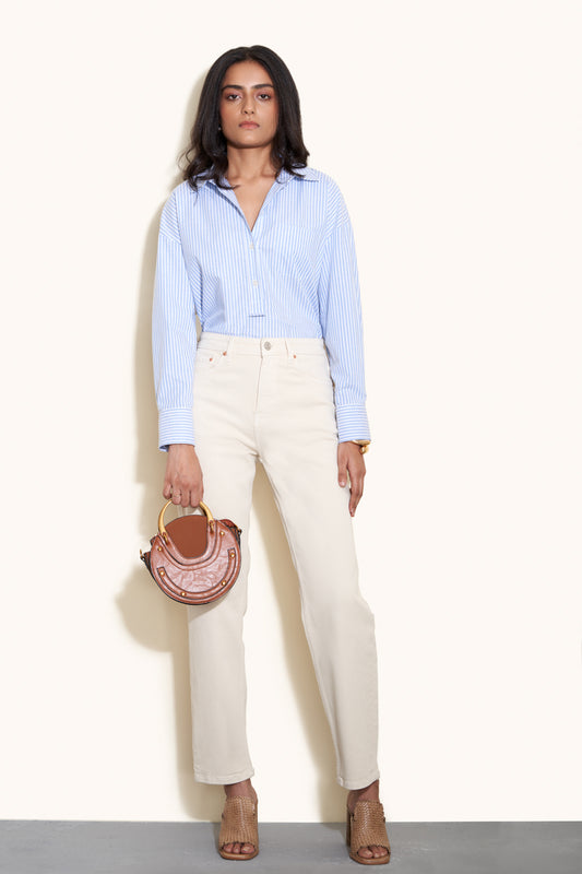 Sand Relaxed Denim