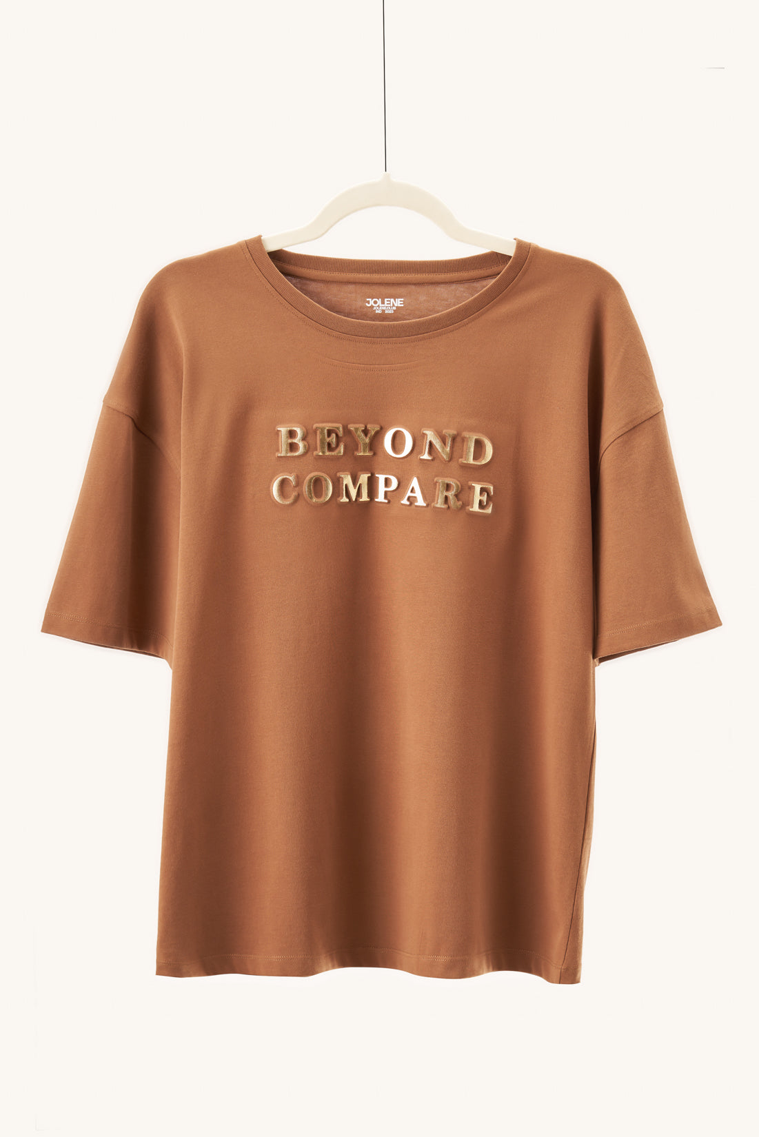 Oversized Jolene Gold Tee