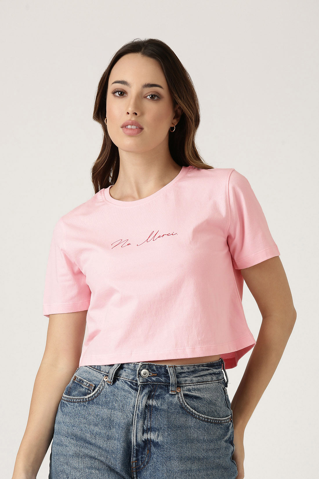 Soft pink T-shirt