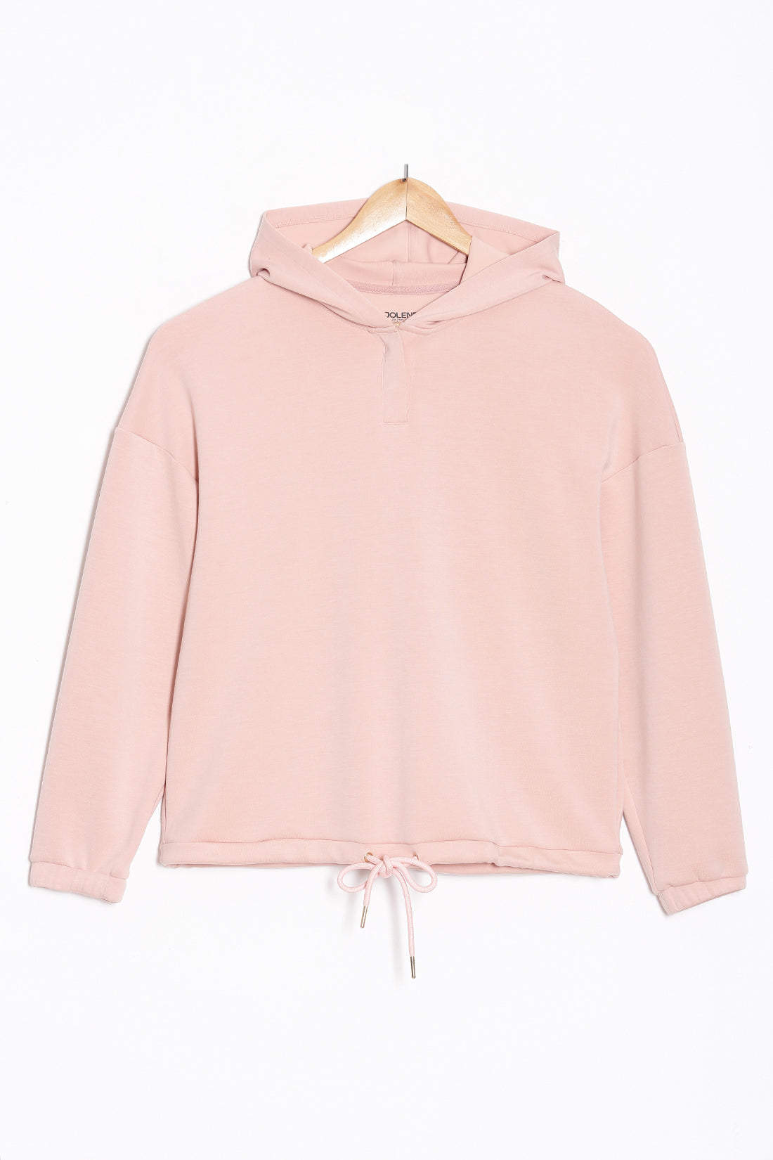 Pink Sweatshirt with Hoodie