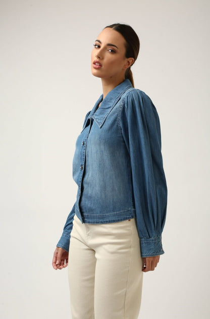 Retro Denim Shacket