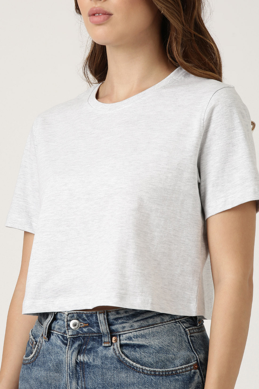 Light Grey Melange T-shirt