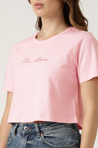 Soft pink T-shirt