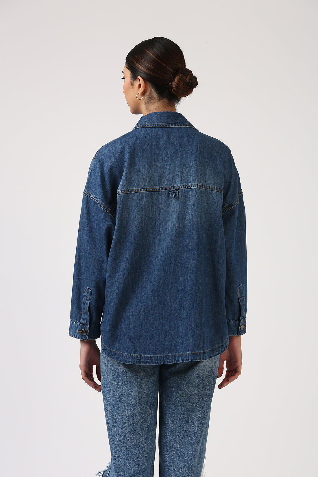 Indigo Denim Shacket