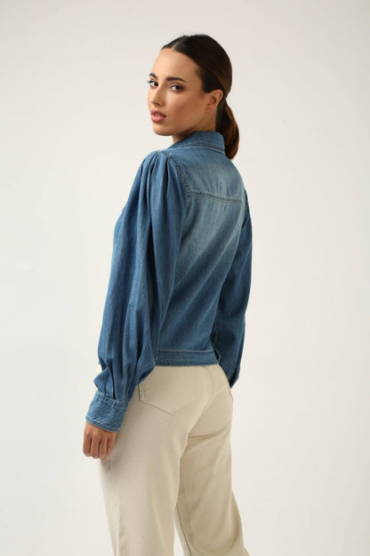 Retro Denim Shacket