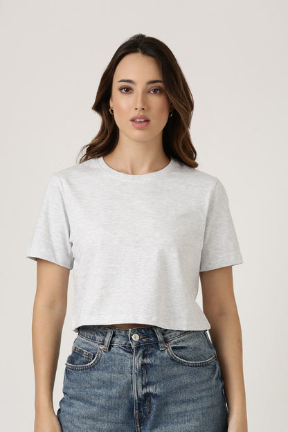 Light Grey Melange T-shirt