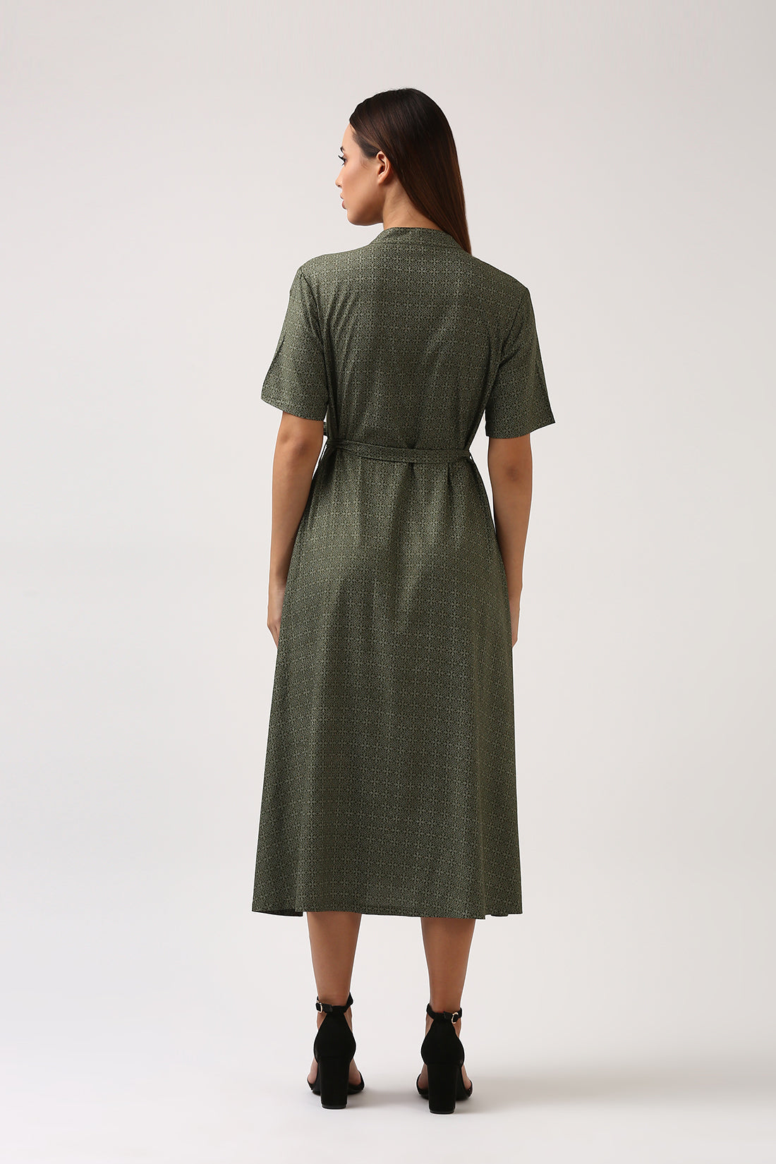 Olive Placket Dress