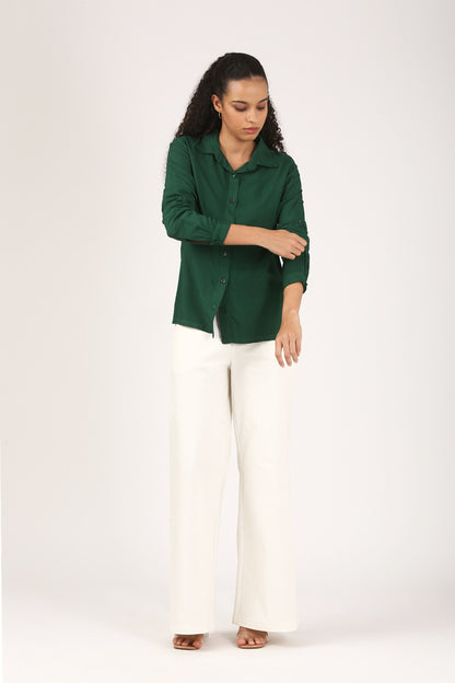 Emerald Viscose Shirt