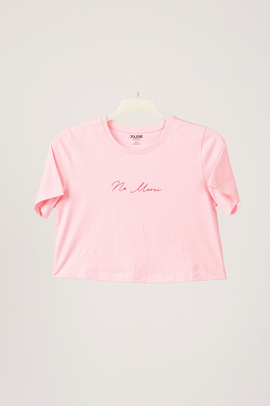 Soft pink T-shirt