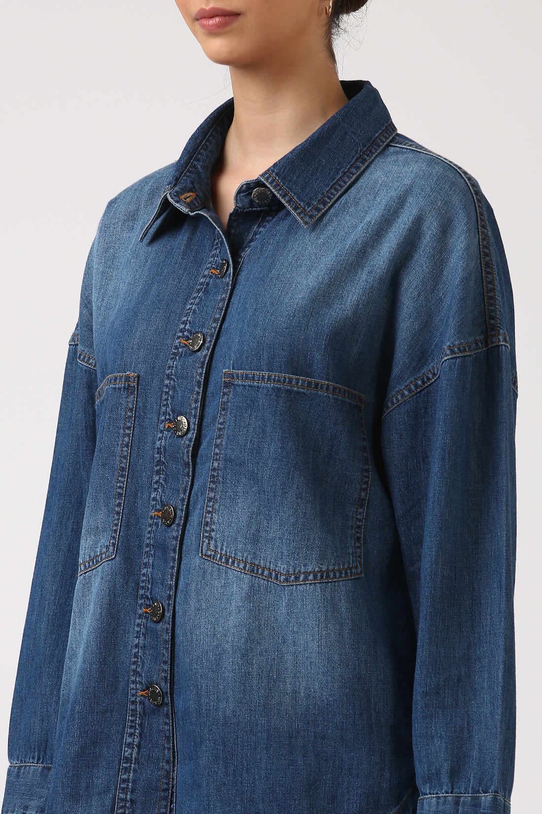 Indigo Denim Shacket