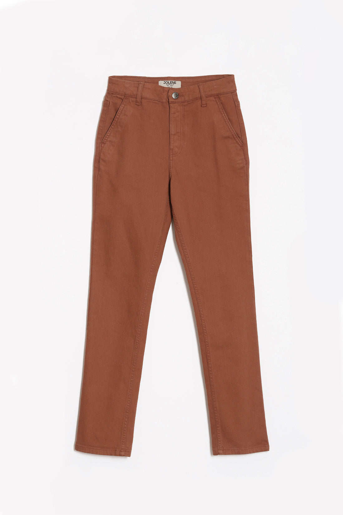 Rust Slim Fit Jeans