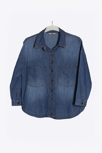 Indigo Denim Shacket