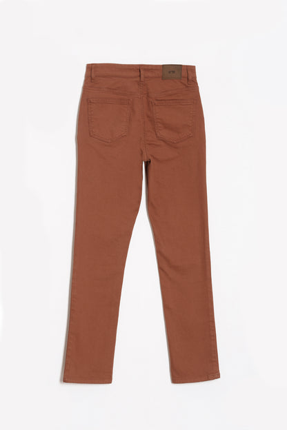 Rust Slim Fit Jeans
