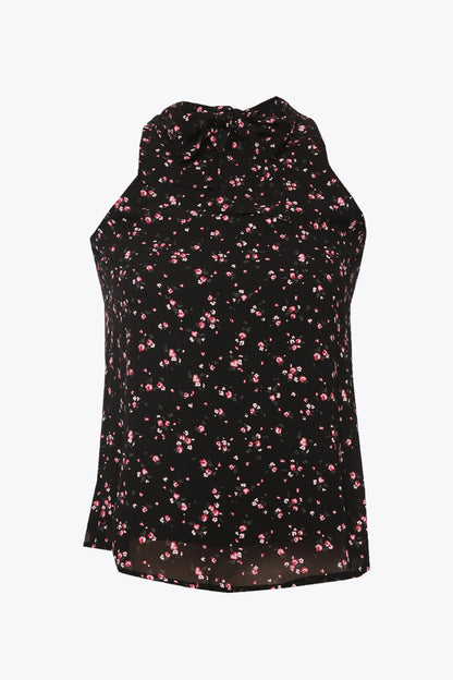 Summer Bloom Halter Neck Top