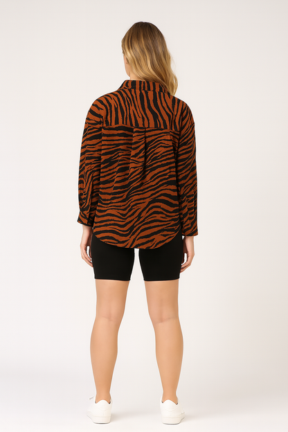 Tiger Print Shirt