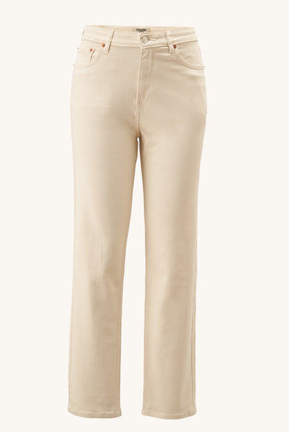 Sand Relaxed Denim