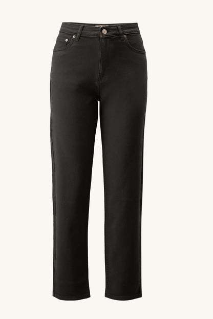 Black Relaxed Denim